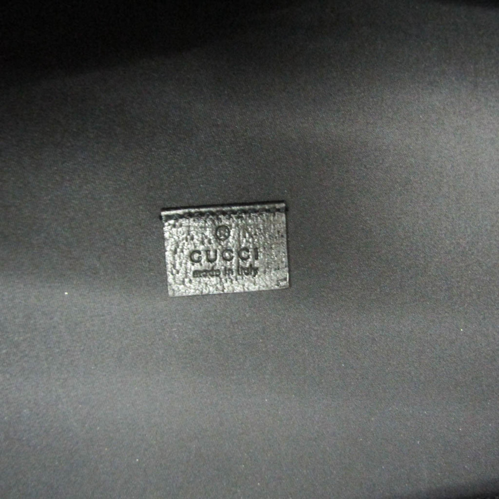 GUCCI Black Leather Shoulder Bag - Picture 12 of 14